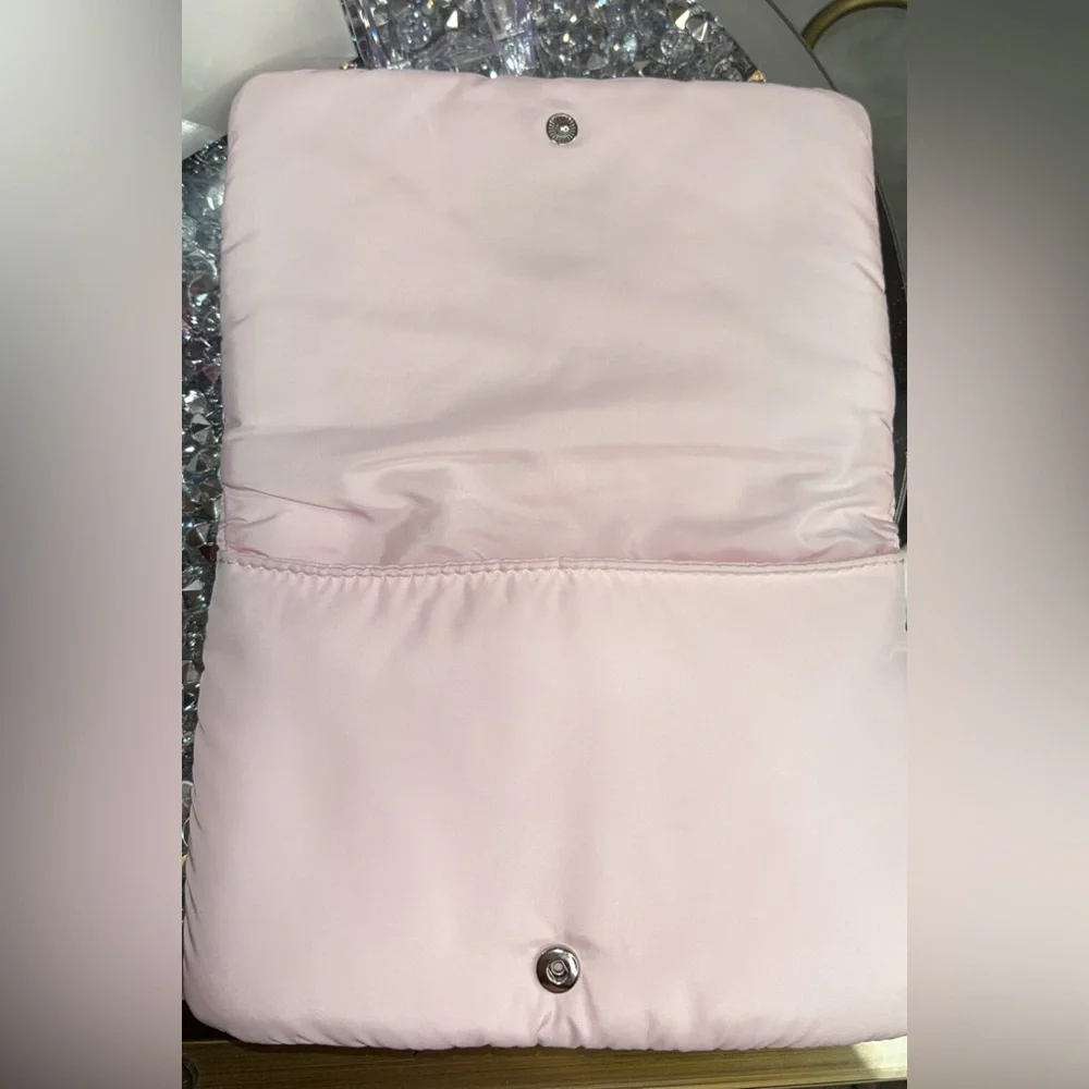 Dior Pink Quilted Clutch with Lip Gloss